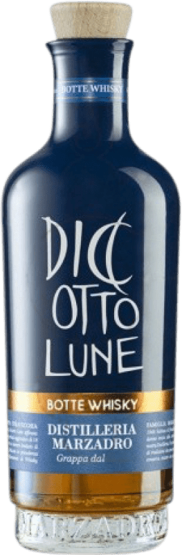 65,95 € 送料無料 | グラッパ Marzadro Diciotto Lune Botte Whisky イタリア 70 cl