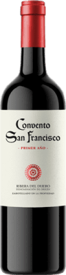 19,95 € Envoi gratuit | Vin Rouge Convento San Francisco Primer Año D.O. Ribera del Duero Castille et Leon Espagne Bouteille Magnum 1,5 L