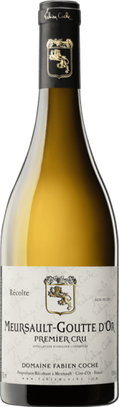 137,95 € Бесплатная доставка | Белое вино Domaine Fabien Coche Goutte d'Or 1er Premier Cru A.O.C. Meursault Бургундия Франция 75 cl