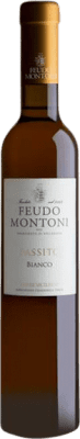 59,95 € Envio grátis | Vinho Doce Feudo Montoni Passito Bianco — Branco I.G.T. Terre Siciliane Sicília Itália Eco — Biológico Meia Garrafa 37 cl