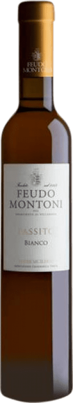 59,95 € 送料無料 | 甘口ワイン Feudo Montoni Passito Bianco — 白 I.G.T. Terre Siciliane シチリア島 イタリア Eco — エコ ビオ オーガニック ハーフボトル 37 cl