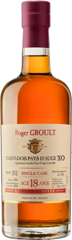 109,95 € 送料無料 | カルヴァドス Roger Groult Single Cask — シングルバレル XO Extra Old — エクストラオールド I.G.P. Calvados Pays d'Auge フランス 18 年 70 cl