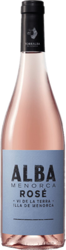19,95 € Envio grátis | Vinho Rosé Torralba Alba Rosé Espanha Monastrell 75 cl