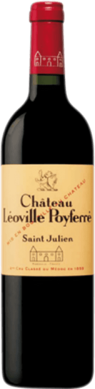 332,95 € Бесплатная доставка | Красное вино Château Léoville Poyferré A.O.C. Saint-Julien Бордо Франция Бутылка Магнум 1,5 L