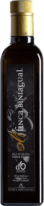 19,95 € Free Shipping | Olive Oil Finca Biniagual EVOO Extra Virgin Majorca Spain Eco — Organic Medium Bottle 50 cl