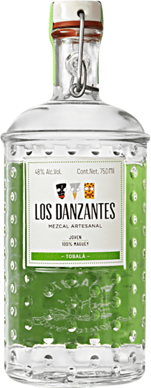136,95 € Spedizione Gratuita | Mezcal Los Danzantes Giovane Messico Agave Tobalá 70 cl