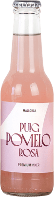 48,95 € Free Shipping | 24 units box Soft Drinks Puig Spain Small Bottle 20 cl Pomelo Rosa — Pink Grapefruit