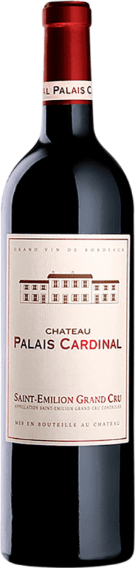 25,95 € Envio grátis | Vinho Tinto Château Palais Cardinal A.O.C. Saint-Émilion Borgonha França Merlot, Cabernet Sauvignon, Cabernet Franc 75 cl