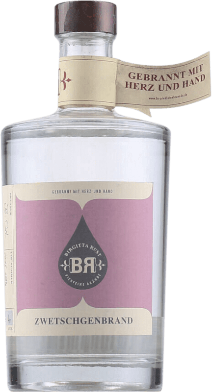 56,95 € Envoi gratuit | Eau-de-vie Orujo Birgitta Rust Allemagne Bouteille Medium 50 cl Zwetschken — Prune