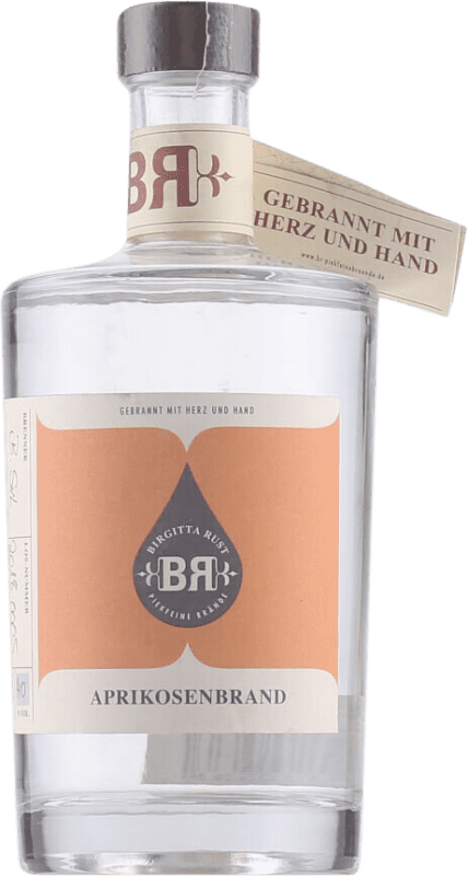 34,95 € Envio grátis | Aguardente Orujo Birgitta Rust Alemanha Garrafa Medium 50 cl Aprikose — Damasco