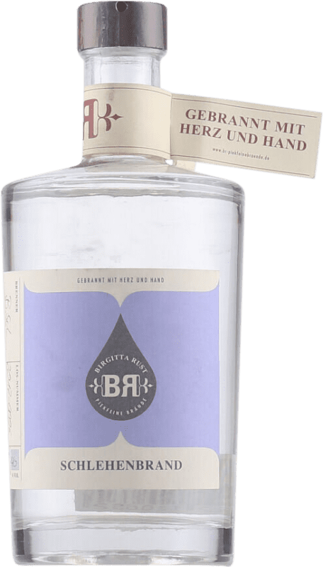 66,95 € Free Shipping | Pomace Brandy Birgitta Rust Germany Medium Bottle 50 cl Endrinas — Sloes