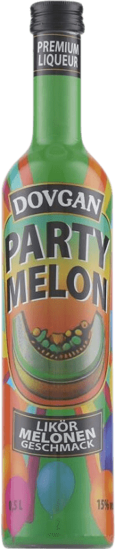 7,95 € Spedizione Gratuita | Liquori Dovgan Party Polonia Bottiglia Medium 50 cl Melón — Melone