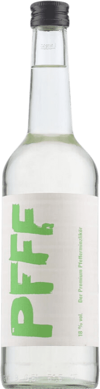 12,95 € Envoi gratuit | Liqueurs PFFF Allemagne Bouteille Medium 50 cl Pfefferminze — Menthe Poivrée