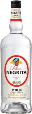 27,95 € Free Shipping | Rum Bardinet Negrita White, Signature Spain Special Bottle 2 L