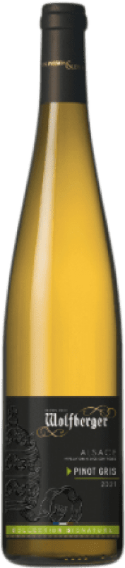 17,95 € Бесплатная доставка | Белое вино Wolfberger Tokay A.O.C. Alsace Эльзас Франция Pinot Gris — Пино Гри 75 cl