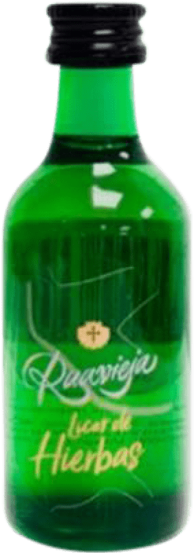 2,95 € 送料無料 | ハーブリキュール Ruavieja スペイン ミニチュアボトル 5 cl Orujo — オルホ