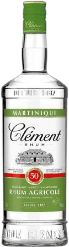 27,95 € Envio grátis | Rum Habitation Clément 50º Blanco — Branco Martinica 1 L