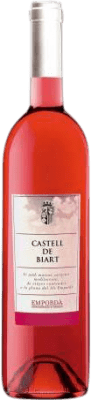 7,95 € 免费送货 | 桃红葡萄酒 Castell de Biart D.O. Empordà 加泰罗尼亚 西班牙 Syrah — 西拉, Garnacha — 歌海娜, Samsó — 桑索 75 cl
