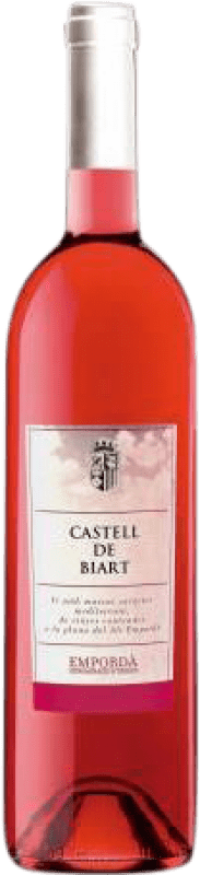 7,95 € Бесплатная доставка | Розовое вино Castell de Biart D.O. Empordà Каталония Испания Syrah — Сира, Garnacha — Гренаш, Samsó — Самсо 75 cl