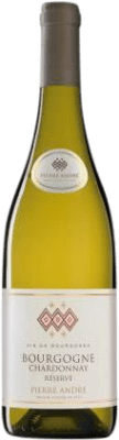 27,95 € Envío gratis | Vino Blanco François Martenot Pierre André Reserva A.O.C. Bourgogne Borgoña Francia Chardonnay 75 cl
