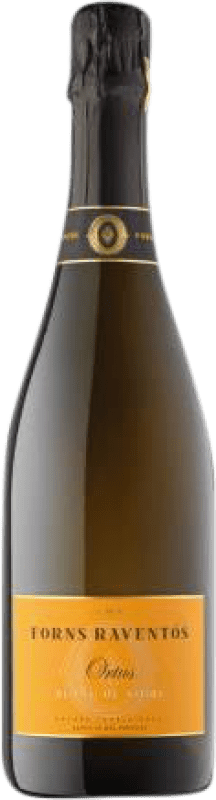 25,95 € Envío gratis | Espumoso Blanco Forns Raventós Ortus Brut Nature Blanc de Noirs Reserva D.O. Cava Cataluña España Pinot Negro 75 cl