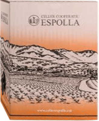 18,95 € 送料無料 | 赤ワイン Celler d'Espollá D.O. Empordà カタロニア スペイン Garnacha — グルナッシュ, Samsó — サムソ バッグ・イン・ボックス 3 L