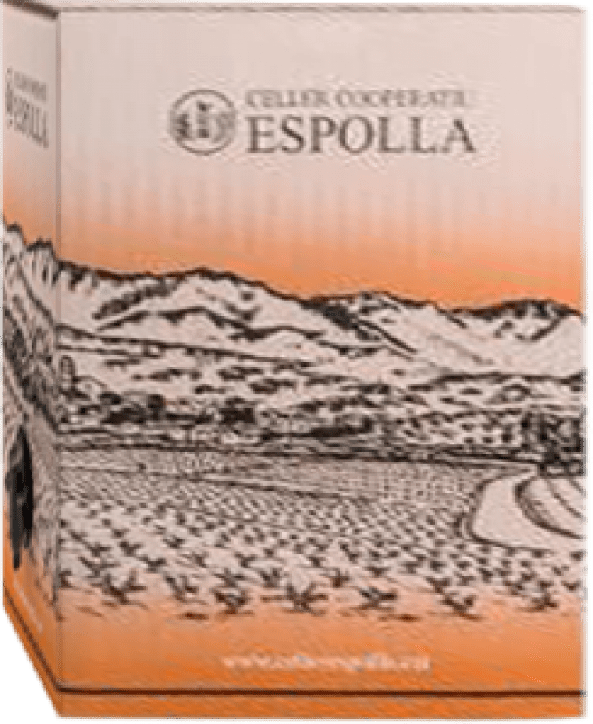 18,95 € 免费送货 | 红葡萄酒 Celler d'Espollá D.O. Empordà 加泰罗尼亚 西班牙 Garnacha — 歌海娜, Samsó — 桑索 Bag in Box — 盒中袋 3 L