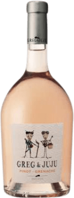 13,95 € 免费送货 | 桃红葡萄酒 Greg & Juju 法国 Garnacha — 歌海娜, Pinot Noir — 黑皮诺 75 cl