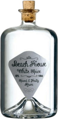 34,95 € Envío gratis | Ron The Belmont Estate Beach House White — Blanco Guayana 1 L Spiced — Especiado
