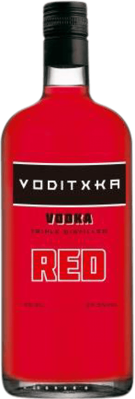 13,95 € Spedizione Gratuita | Vodka Voditxka Red — Rosso Spagna 1 L