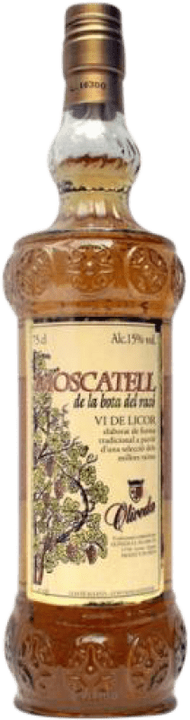 10,95 € Envío gratis | Vino Dulce Oliveda La Bota del Racó D.O. Empordà Cataluña España Moscatel 75 cl