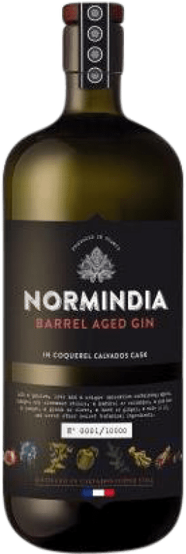 29,95 € Envío gratis | Ginebra Gin Domaine de Coquerei Normindia Barrel Aged Francia 70 cl