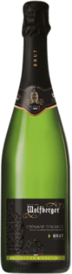 19,95 € Envoi gratuit | Vin Mousseux Blanc Wolfberger Brut A.O.C. Crémant d'Alsace Alsace France Riesling, Pinot Gris, Pinot Blanc 75 cl