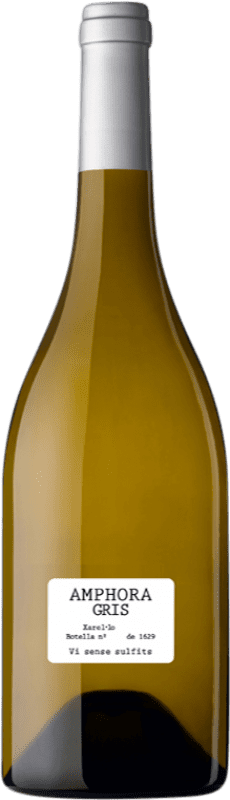 28,95 € Free Shipping | White Wine Parés Baltà Gris Ánfora — Amphora D.O. Penedès Catalonia Spain Xarel·lo 75 cl