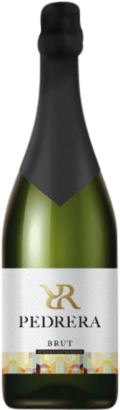 9,95 € 送料無料 | 白のスパークリングワイン Pedrera Brut — ブリュット スペイン Malvasia — マルヴァジア 70 cl