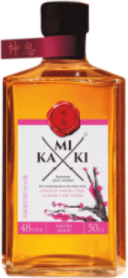48,95 € Envoi gratuit | Whisky Blend Helios Okinawa Kamiki Sakura Wood Cask Finish — Finition en Fût Japon Bouteille Medium 50 cl Malt