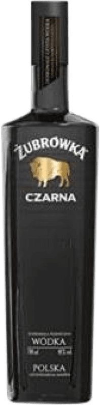 25,95 € Envoi gratuit | Vodka Zubrowka Czarna Luxury — Luxe Pologne 70 cl