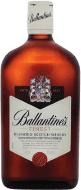 9,95 € 送料無料 | ブレンデッドウイスキー Ballantine's イギリス 小型フラスク 35 cl