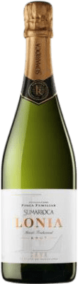 15,95 € 送料無料 | 白のスパークリングワイン Sumarroca Lonia Brut — ブリュット D.O. Cava カタロニア スペイン Macabeo — マカベオ, Xarel·lo — チャレッロ, Parellada — パレリャーダ 75 cl