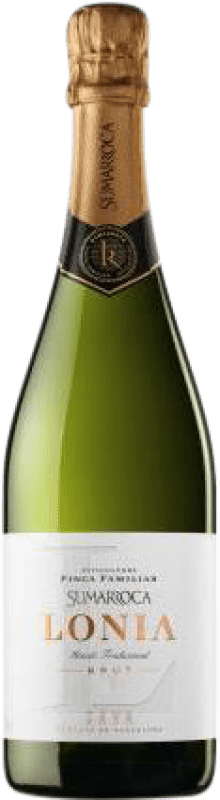 15,95 € 送料無料 | 白のスパークリングワイン Sumarroca Lonia Brut — ブリュット D.O. Cava カタロニア スペイン Macabeo — マカベオ, Xarel·lo — チャレッロ, Parellada — パレリャーダ 75 cl