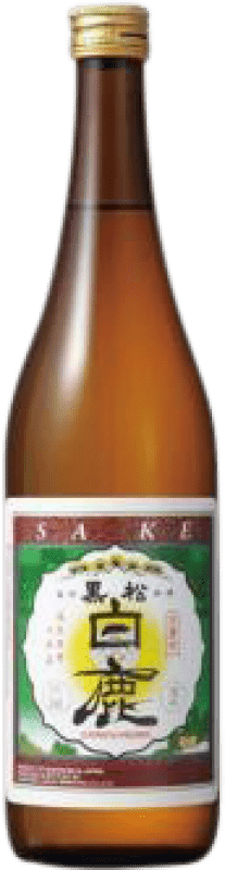 19,95 € Spedizione Gratuita | Sake Kuromatsu Hakushika Junmai Giappone Bottiglia Medium 50 cl
