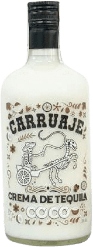 9,95 € Spedizione Gratuita | Crema di Liquore Sabores Extremeños Carruaje Spagna 70 cl Coco — Cocco, Tequila