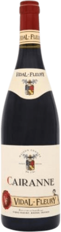 19,95 € 免费送货 | 红葡萄酒 Vidal-Fleury A.O.C. Cairanne 普罗旺斯 法国 Syrah — 西拉, Garnacha — 歌海娜, Mourvèdre — 穆尔韦德尔 75 cl