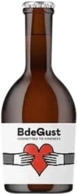 4,95 € Envío gratis | Cerveza Bdegust Gust España Botellín Tercio 33 cl