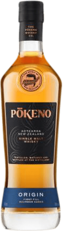 45,95 € Kostenloser Versand | Single Malt Whisky Pokeno Origin Original Neuseeland 70 cl