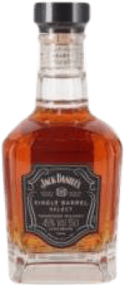 29,95 € 免费送货 | 波本威士忌 Jack Daniel's Single Barrel — 单桶 美国 小扁瓶 35 cl