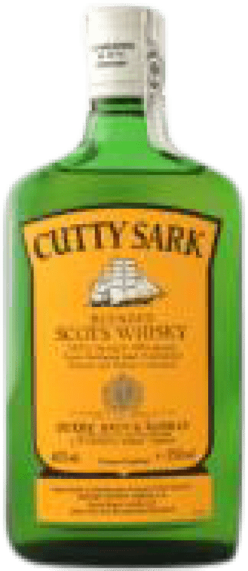 6,95 € Envio grátis | Whisky Blended Cutty Sark Escócia Reino Unido Garrafinha Pequena 20 cl