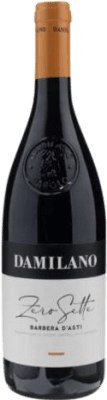 22,95 € 免费送货 | 红葡萄酒 Damilano Zerosette D.O.C. Barbera d'Asti 意大利 Barbera — 巴贝拉 75 cl