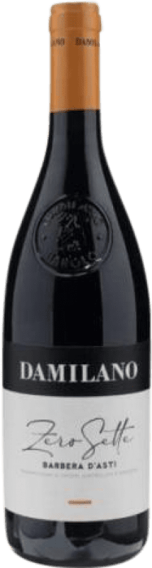 22,95 € Envío gratis | Vino Tinto Damilano Zerosette D.O.C. Barbera d'Asti Italia Barbera 75 cl