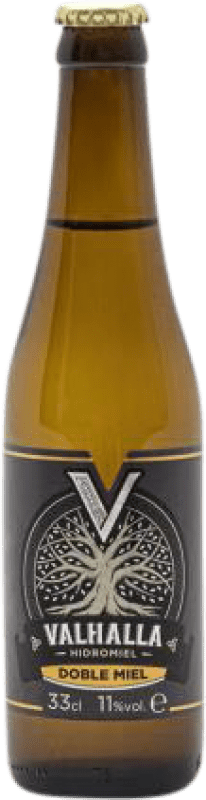 5,95 € Envio grátis | Licor de Ervas Valhalla Doble Espanha Garrafinha Terço 33 cl Hidromiel — Hidromel